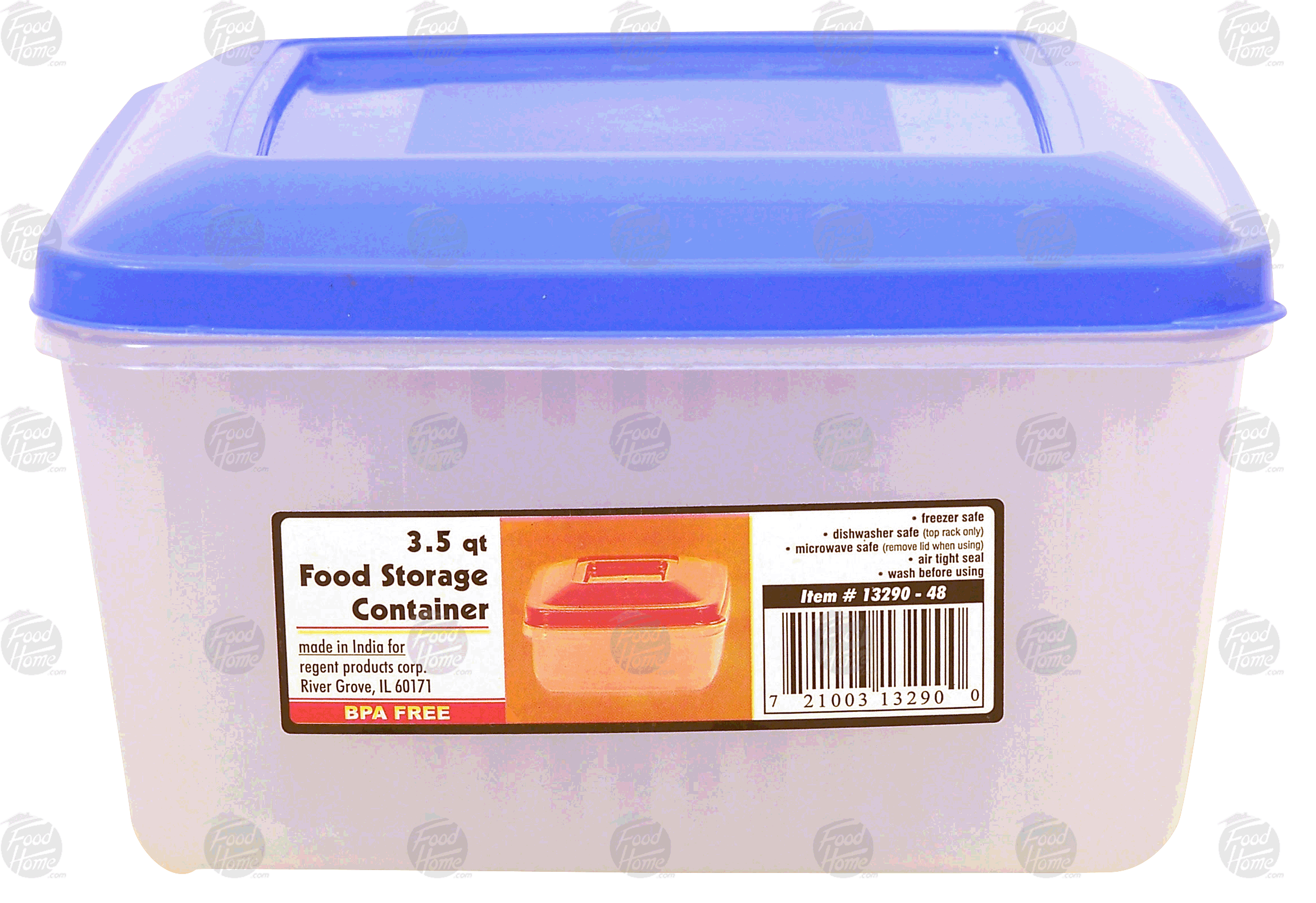 Regent  3.5 qt food storage container, bpa free Full-Size Picture